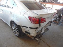 2007 Lexus IS350 White 3.5L AT #Z22763